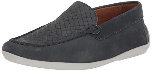 Driver Club USA Unisex-Child Kids Leather Fashion Luxury Driving Loafer with Venetian Detail