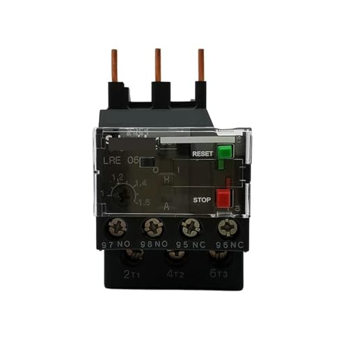 Relais de surcharge thermique LRE06N LR-E06N triphasé 1-1.6A disjoncteur thermique moteur