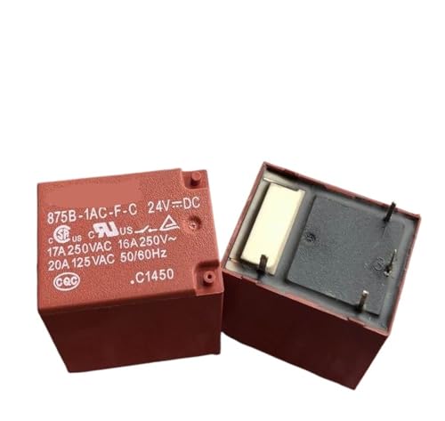 Relé de 4 pines 875B-1AH-FC 12 VCC para reparar el coche en casa