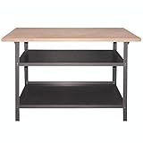 werkbank holz alt Auf den zwei Ablageflächen kannst du bequem dein Werkzeug aufbewahren und organisieren