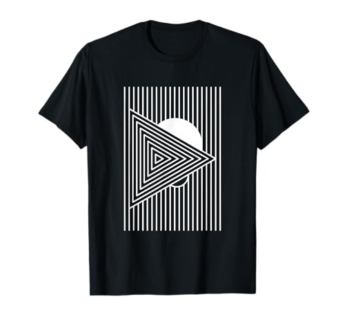 Aesthetic Summer Fashion Minimalist Abstract Art Geometric T-Shirt