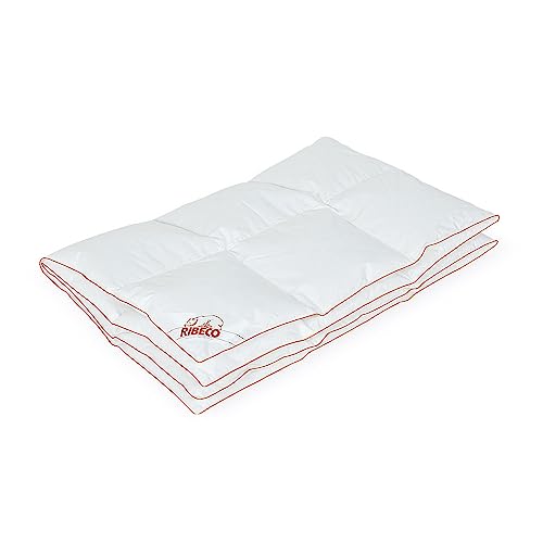 RIBECO GERMANY 155x220 cm leicht Daunendecke,...