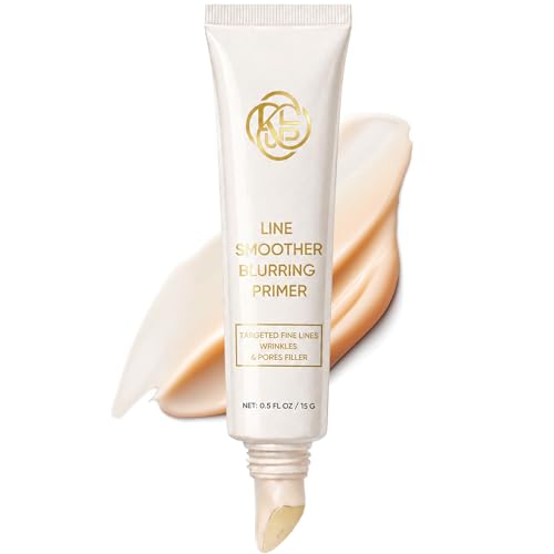 Line Smoother Fine Line Blurring Primer, Blurring Face Primer for Mature Skin, Makeup Primer with Vitamin C & Niacinamide, Smoothing Fine Lines & Wrinkles, Long-Lasting & Hydrating, 15G/ 0.5FLOZ (1)