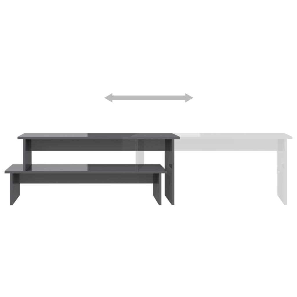 VidaXL TV Schrank Industriestil Lowboard Sideboard Fernsehschrank