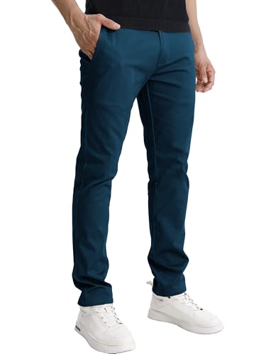 Image of Match Men's Regular Fit Comfort Stretch Casual Chino Pants