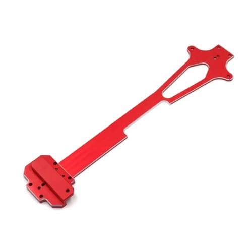 Pièces WLtoys 124017 124019 plaque de deuxième étage en métal rouge pour voiture RC 1/12