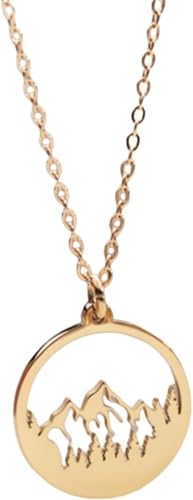 Pendentif esprit de montagne unique, le cadeau idéal pour célébrer l'amour du voyage
