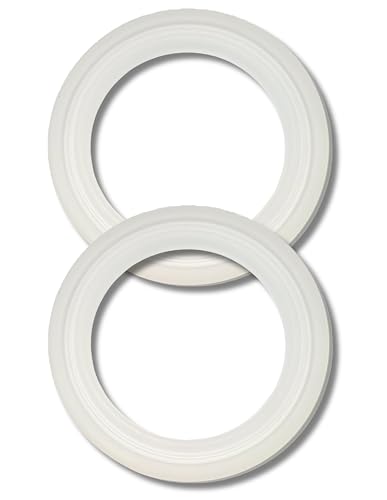RECAMAT® - 2 PEZZI - Guarnizione Macchina Caffe - Anello di Tenuta per Ricambio Compatibile Macchina Caffe Cafetera Cecotec Power Espresso 20 & 20 Matic & 20 Professionale