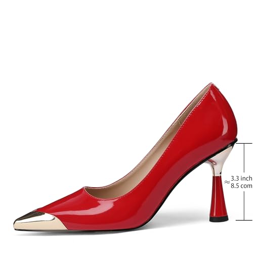 LingxiaUne Pumps for Women Pointed Toe Stiletto High Heels Ideal for Business Office Dress Weddings Fashion Events and Dance Parties Elegant Footwear for The Modern Woman 72