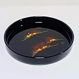 輪島塗 輪島刷毛塗 尺茶盆 お盆 丸盆 盆