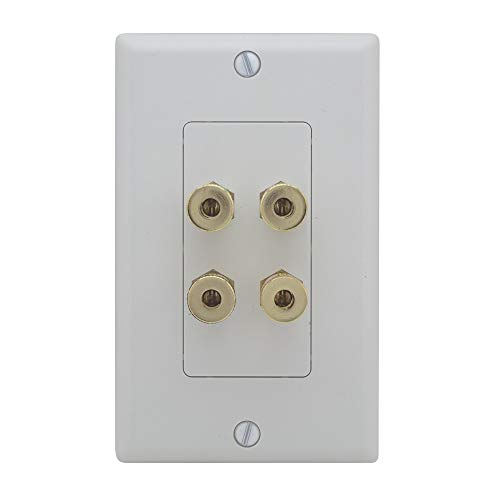 Icarus Spring Loaded Speaker Binding Posts - 4 Ports