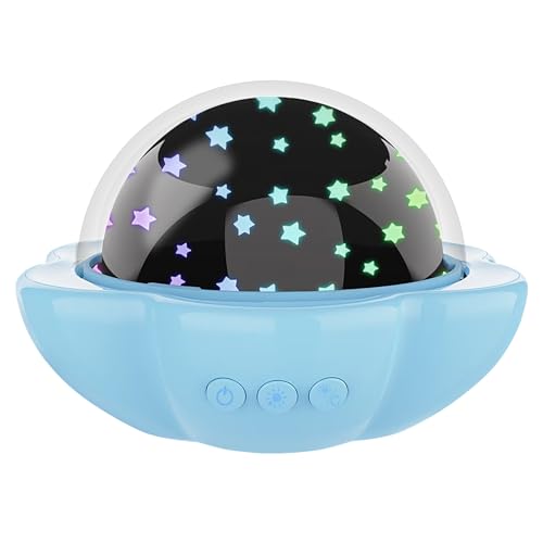 Veilleuse projecteur dinosaure avec rotation automatique et lumière LED douce