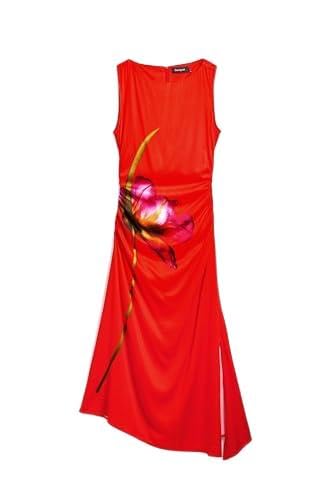 Desigual Vest_Reims Casual Dress, Rojo, S Women's