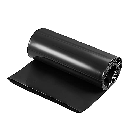 Gaine thermorétractable PVC 200mm pour isolation batterie et tube de protection plat 3m