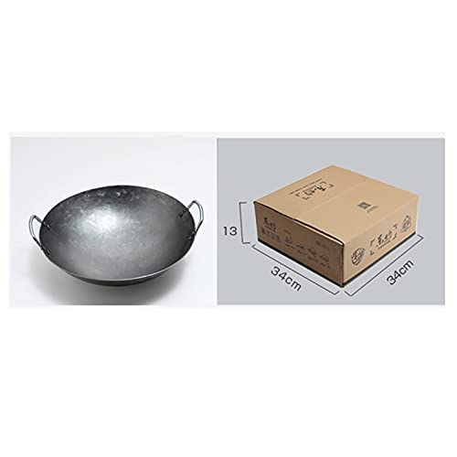 Wok de hierro fundido 38 cm con recubrimiento antiadherente miniatura 4