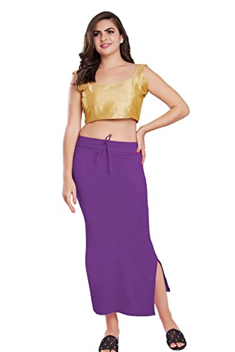 Image of RANI SAAHIBA Women's Stretchy Slim Fishcut Petticoat Cotton Shapewear