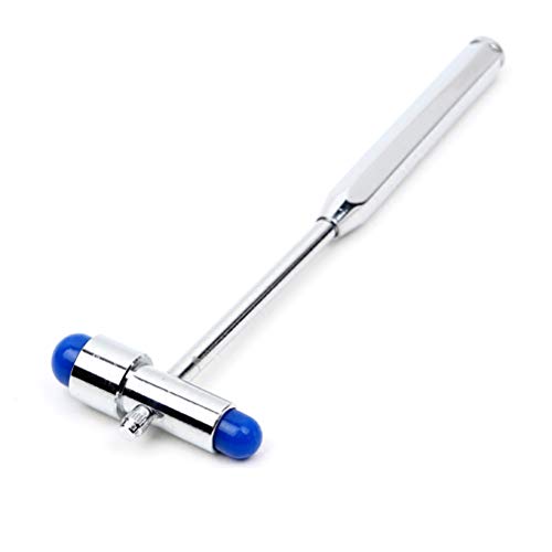 SUPVOX Martello medico neurologico per riflessi Hammer con ago e pennello per risposte cutanee e superficiali Blu