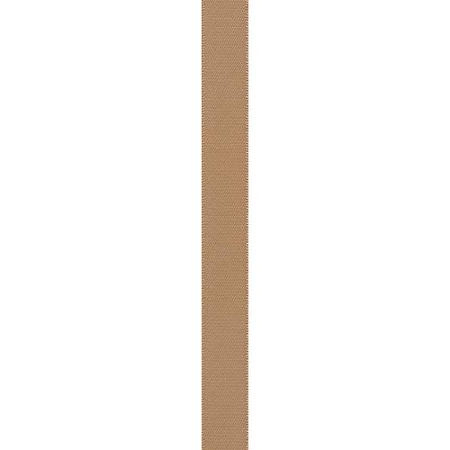 Image of Berwick 475805 5 /8 inch Wide Single Face Satin Ribbon, Oatmeal Natural, 6 Yds