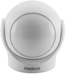 Sensor de Movimento Infravermelho Sem Fio MSM 1001 Branco Intelbras