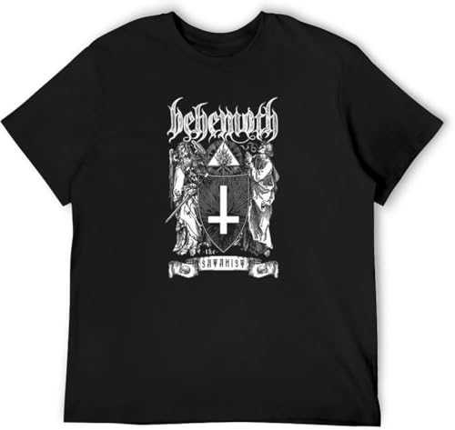 ZCSDWC Behemoth 'The Satanist' T-Tshirts Camisetas y Tops(Large)