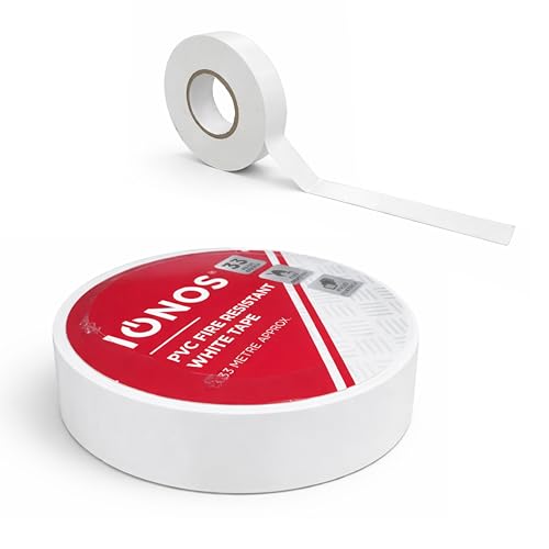 Status IONOS White PVC Tape 33 metres