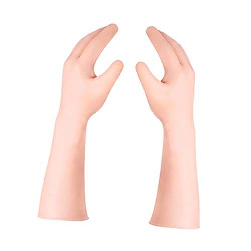 MUSISALY Moisturizing Gloves for Dry Hands Long Women's Girls Dry Skin Care Elastic Anti-Cracking 1 Pair