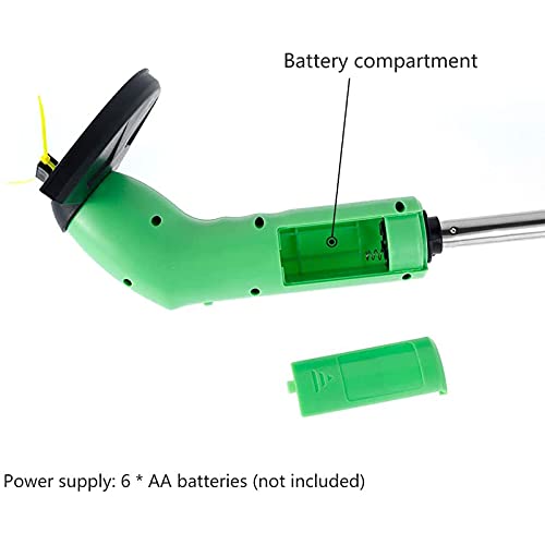 Randsnijder, met lange telescopische handgreep, verstelbaar, mini-cuttermes, tuingereedschap met 20 ritssluitingen, voor kleine en middelgrote tuinen - Afbeelding 5
