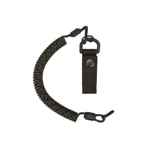 EdcX Paracord Nylon Tactical Lanyard spiral cable elastic key pendant made of Paracord 4 types of fastening to choose from