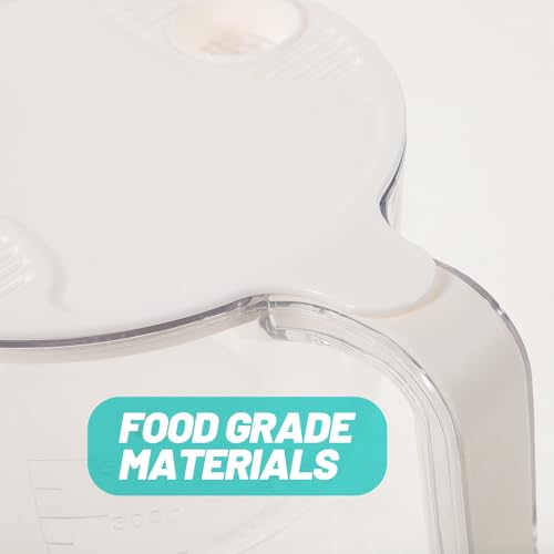 Colador de arroz multifuncional plástico blanco pequeño miniatura 5