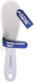 Foot Care Callus Softener - Footlogix Callus Softener Spray & Double Sided Foot File Set for Dry, Rough, Cracked Heel - Feet Exfoliator & Scrubber for Convenient Pedicure at Home