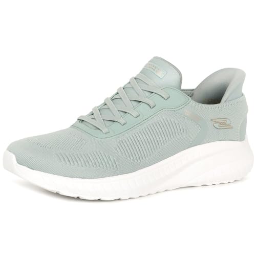 Skechers Bobs Squad Chaos Current Muse, Zapatillas Mujer, Salvia, 38 EU