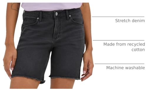 Lee Women's Legendary 7" Side Slit Denim Short, Dark Tale, 2 - image 4