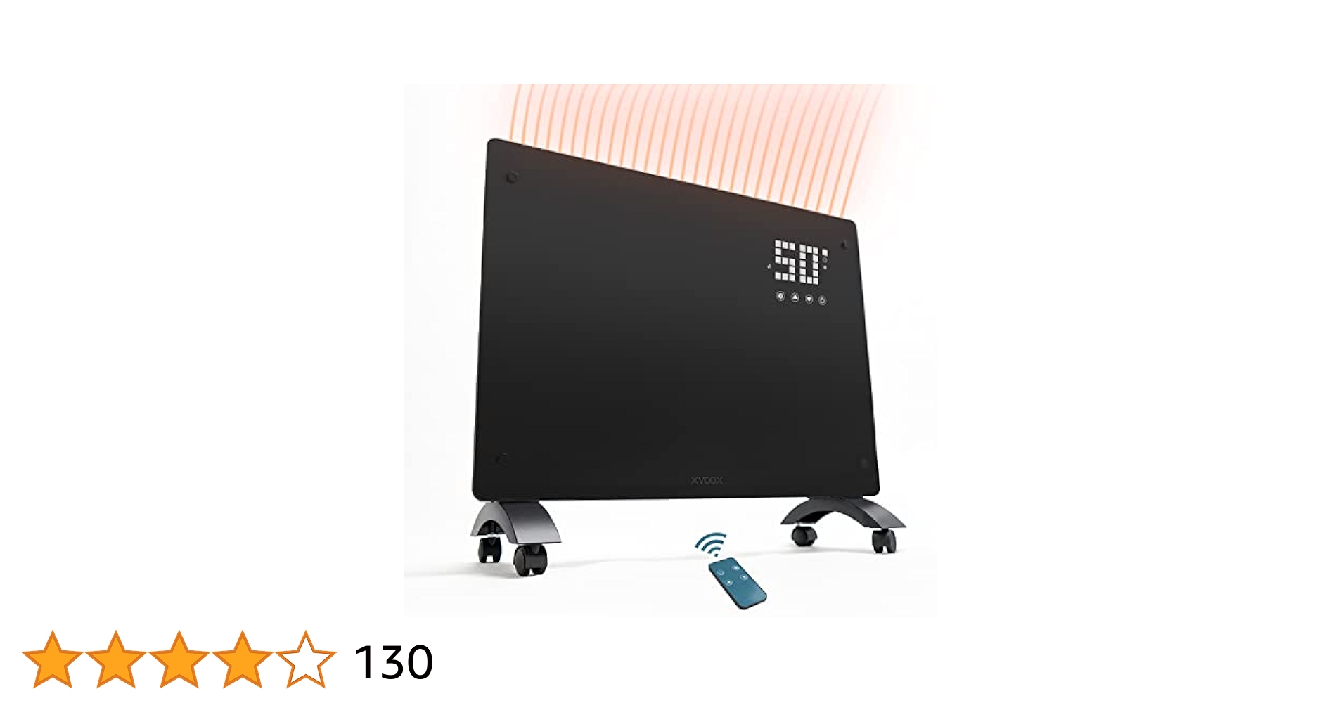 Amazon | XVOOX コンベクターヒーター オイルレスヒーター