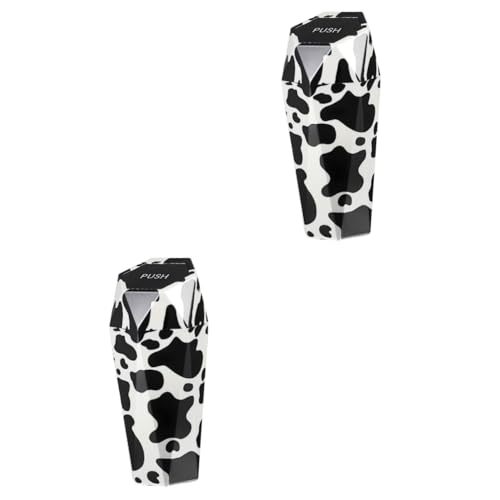 Poubelle voiture compacte MAGICLULU lot de 2 petits seaux en plastique avec couvercle