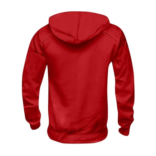 Zip Hoodies for Men Work Cotton Fashion Pullover Hunting Sweatshirt with Pocket Lightweight3