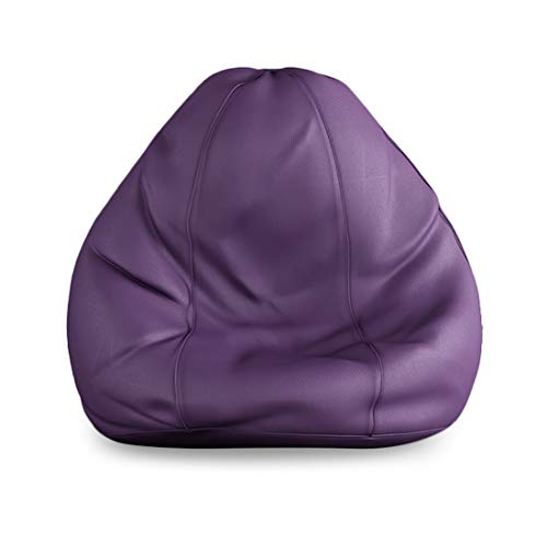 Image of Leatherette Bean Bag (with Beans) - XXL, Purple