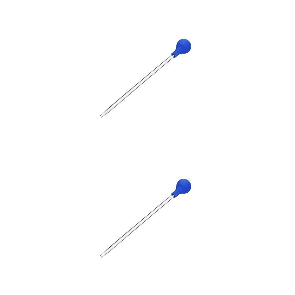 osiuujkw 2 Set of Aquarium Coral Feeding Tubes Hotel Corals Feeders Water Changer Dispensing Pipette Food Dispenser Dropper Pet Supplies 35cm, 35cm 2Set