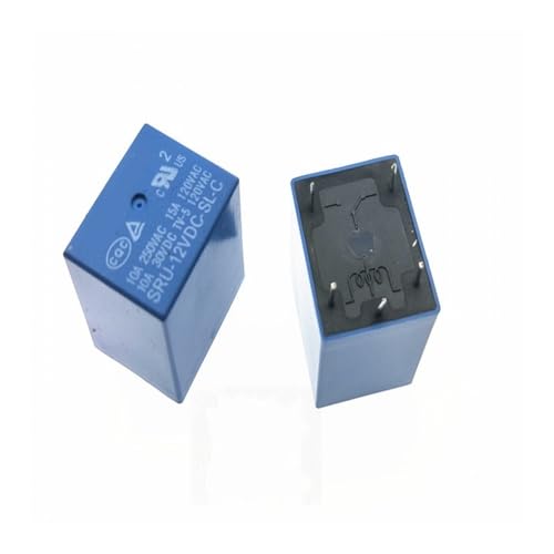 Relais de puissance 12V 10A SRU-12VDC-SL-C pour commutation stable sur circuit T70