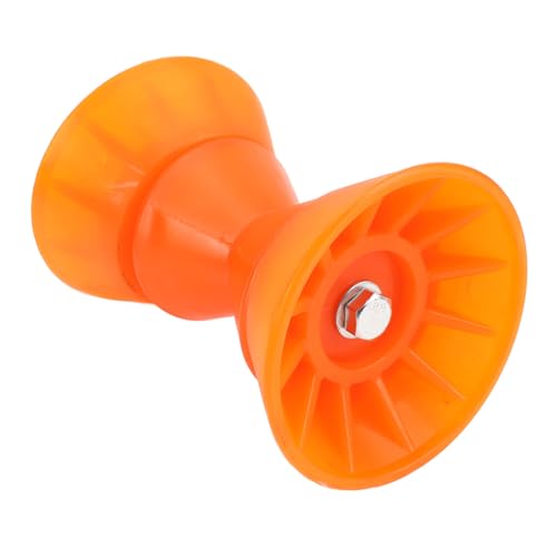 3.5 Inch Boat Trailer Bow Roller Stop, Boat Trailer Roller Assembly with 1/2 inch Shaft, Made of High Strength PU, for Boats, Yachts, and Ships, with 3.5 Inch Bow Roller