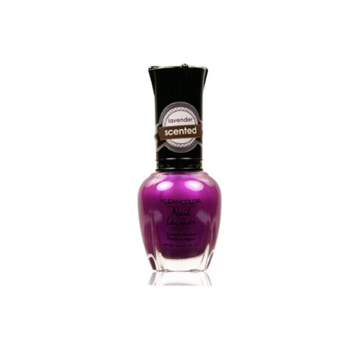 1 KLEANCOLOR #324 LAVENDER SCENTED NAIL POLISH LACQUER + Free ZipBag