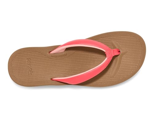 Image of Sanuk Womens Cosmic Shores | Water Resistant Flip Flops for Women | EVA Footbed With Arch Support | Women's Beach Sandals