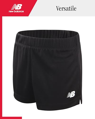 New Balance Girls Athletic Shorts - Active Performance Mesh Running Shorts - Dolphin Gym Shorts for Girls (Sizes: 7-16)4