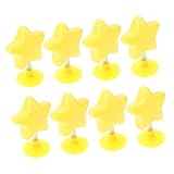 [Gatuida] 8個ヘルメット飾り 星形揺れるアクセサリー バイク ボード スキー用 ユニバーサルモーターサイクルヘルメット装飾 簡単取付 軽量丈