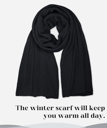 Womens Winter Scarf Long Soft Chunky Scarves Warm Blanket Oversized Shawl Wraps2