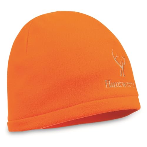 Huntworth Men's Reversible Fleece Hat, Blaze