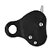 Climbing Rope Grab, Rope Grab Ascender Riser Adjuster, Aluminum Alloy Climbing Fall Protection Belay Device Self-Locking 8-13MM Rope Grip Clamp for Rock Climbing Mountaineering Rescue(Black)