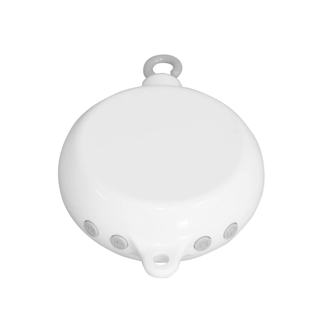 KICHOUSE 35 Tunes Musical Box for Baby Mobile Holbder Electrical Music Box Bed Ring Accessorie Easy Install White