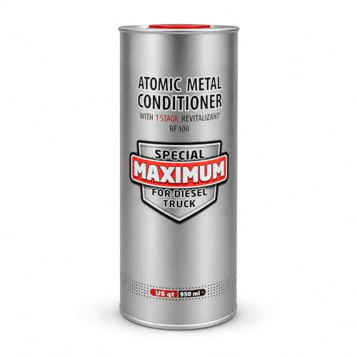 XADO 1 Stage Maximum for Diesel Trucks | Engine Oil Additive for Heavy Duty Machinery & Tractor Trailer Semi Truck | Oil Capacity Up to 45 Quarts (Bottle 950 ml)