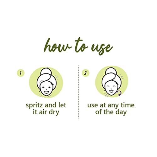 Plum Facial Spray, Green Tea & Aloe Juice Face Mist, Nutri-Plenish, Hydrates, Rejuvenates & Clarifies Dry & Oliy Skin, Anti-Oxidant & Fights Irritation, 100% Vegan, Paraben & Cruelty Free, 3.38 Fl Oz #TOP5