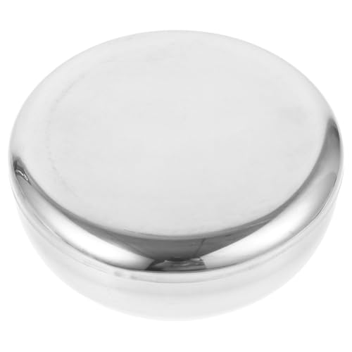 SOESFOUFU Men's Shaving Mug Bowl Shaving Soap Cup Stainless Steel Bowl and Stand